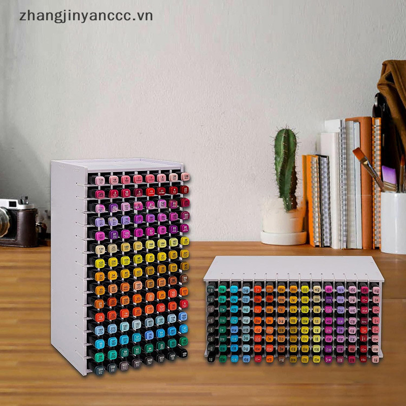 Zj Art Marker Storage Rack สําหรับ 72/120 เครื่องหมาย, Watercolor แปรงปากกาดินสอสี Organizer สําหรับ