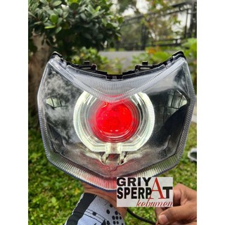 REFLEKTOR LAMPU DEPAN SUPRA X 125 FI INJEKSI BILED LED
