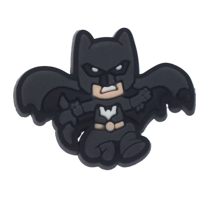 Jibbitz Crocs รองเท้าลายการ์ตูนน่ารัก Batman Series เหมาะสําหรับรองเท้าแตะ Crocs