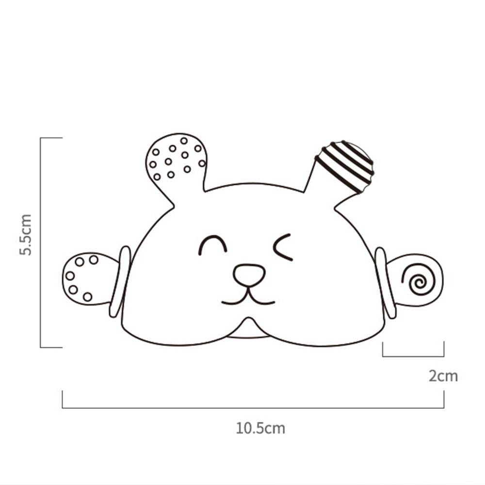 คีย์อูล ยางกัดมือ, ถุงมือยางกัดซิลิโคนซักได้, สบายป้องกันการกินแบบพกพาการฝึกอบรมจับเด็กการงอกของฟันของเล่นทารก