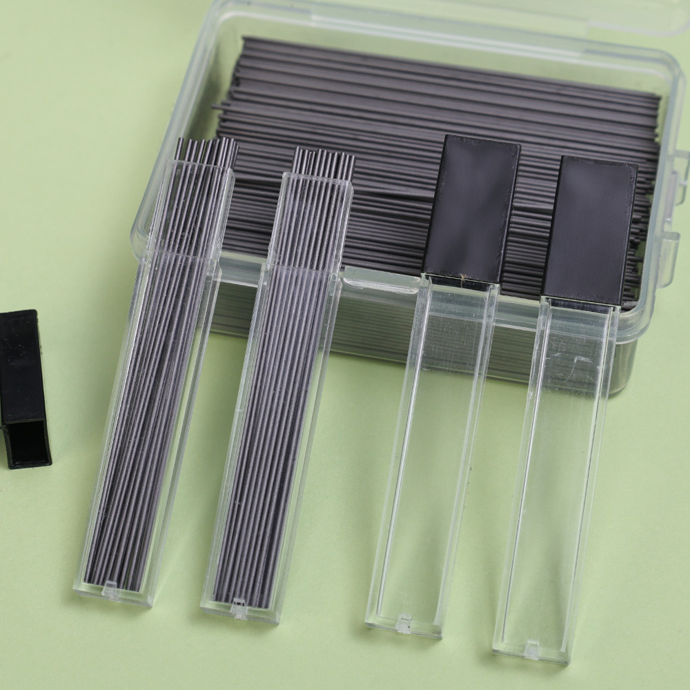 1000 ชิ้น Erasable เครื่องเขียนนักเรียนเปลี่ยนได้ 2B ไส้ดินสออัตโนมัติ - เครื่องมือเขียนตะกั่วดินสอกดสีดําละเอียดพิเศษ