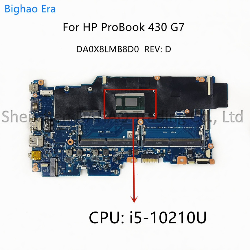 เมนบอร์ด HP/HP 430 G6 G7 DA0X8LMB8D0 DA0X8IMB8E0 L7721-601