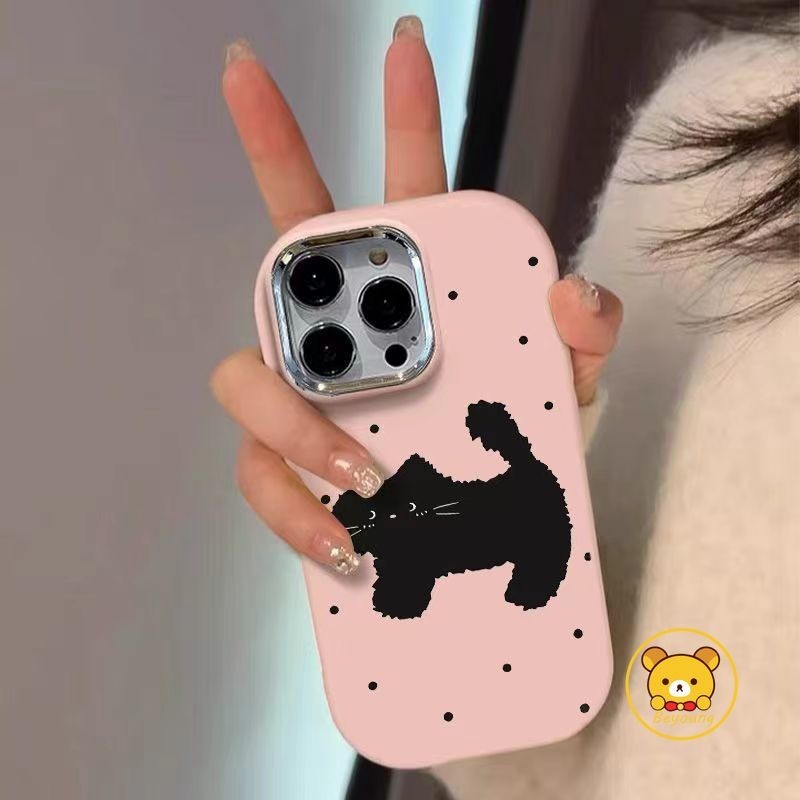 Insสไตล์FuzzyแมวสําหรับVivo Y200i Y76 Y76S Y74S 5G Y16 Y02S S18E IQOO 12 Pro 11 10 Pro 11S Z9 Z9 Tur