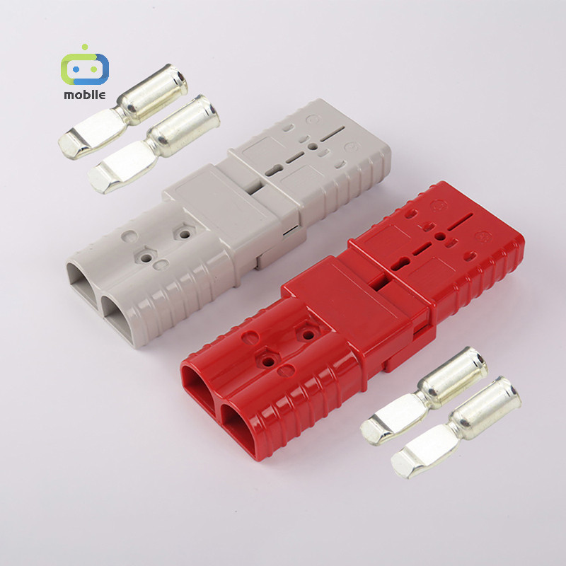 [maygood] 1pc 600V 50/120A Anderson Plug Set Power Quick Connector with Anti Dust Cap Cover Terminal for Trailer Boat Caravan Connections {TH}