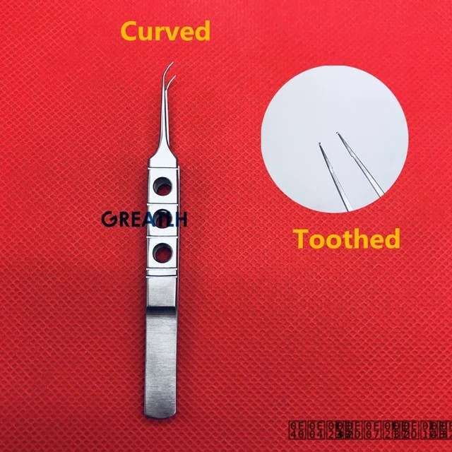11Ccm miniature ophthalmic forceps, dental clamp, ophthalmic surgical forceps Microsurgical Trument