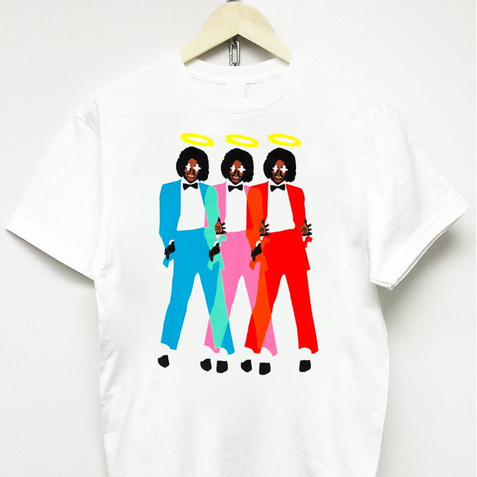 เสื้อยืด Michael Jackson Vtg Rap Tee Vlone Astroworld Tour Bad Kanye West Merch