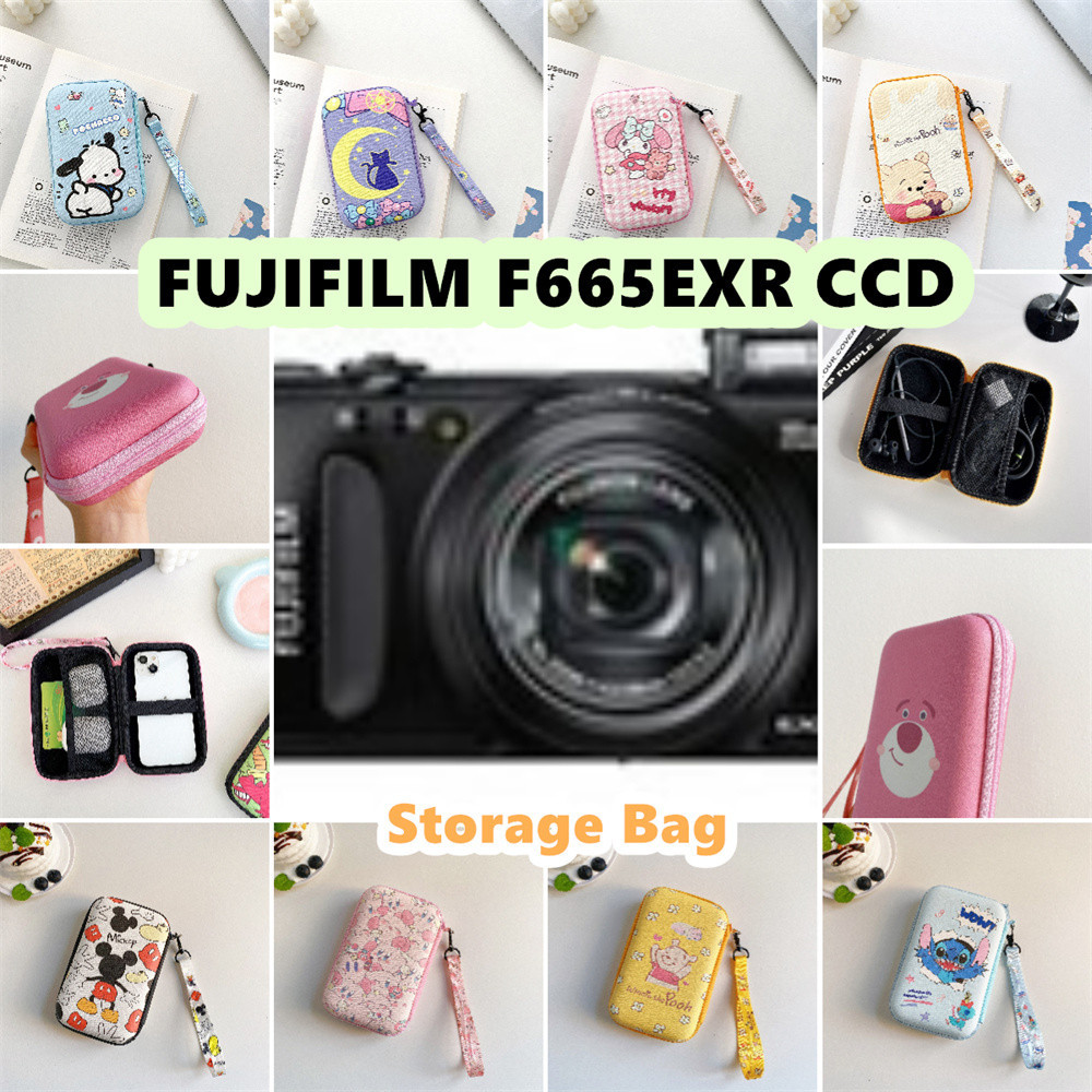 ผลิตภัณฑ์ใหม่For Fujifilm F665EXR CCD กระเป๋าเก็บกล้อง 10x16.2 ซม.ขนาดการ์ตูนกันน้ํา Anti drop กระเป