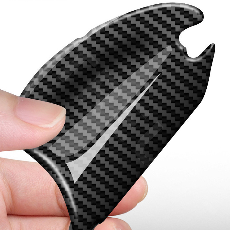 4/8pcs Mercedes Benz AMG สติกเกอร์รถ การป้องกันมือจับประตู โปร่งใส สติ๊กเกอร์กันรอยขีดข่วนติดประตูรถยนต์ เหมาะสำหรับ C Class W207 W211 W205 W212 W204 W220 W206 W124 W213 W218 W222 - รูปที่ 7