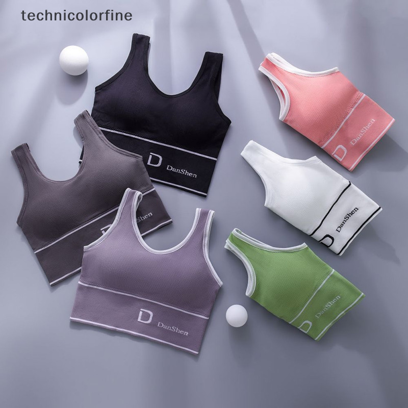 Atr ผู้หญิงเซ็กซี่กีฬาโยคะ Bras Push Up Bralette Breathable ไม่มีรอยต่อพร้อมแผ่นฟิตเนสออกกําลังกาย Gym Crop Tops เสื้อกั๊กวิ่ง AT
