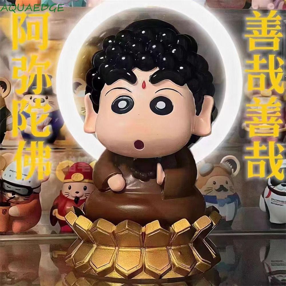 Aquaedge Crayon Shin-Chan รูป, Cos ศากยมุนีตุ๊กตาโมเดล Shinnosuke Nohara รูป, ของเล่นเด็กตุ๊กตาของเล่นอะนิเมะรูปการ์ตูน Auto Decor