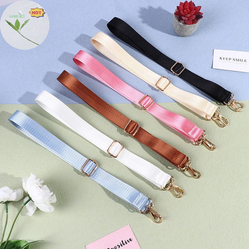 สายกระเป๋าไนลอนสําหรับสะพายไหล่ ความยาว 130 ซม. อุปกรณ์เสริมกระเป๋าถือ EN