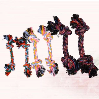 ของเล่นสุนัข,ของเล่นสุนัข Chew Rope,ของเล่นเชือกฝ้ายสุนัข,ของเล่นชักเย่อสุนัข