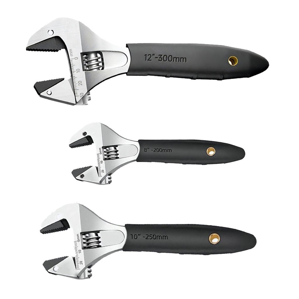 [Lszcx6l] ประแจวงล้อแบบปรับได้อุปกรณ์เสริมเหล็กคาร์บอนสูงประหยัดพื้นที่ Heavy Duty Spanner Spanner สําหรับหลอด