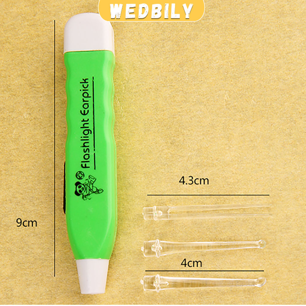 ไม้แคะหู พร้อมไฟLED ราคาถูก จัดส่งคละสี Luminous Ear Pick - รูปที่ 6