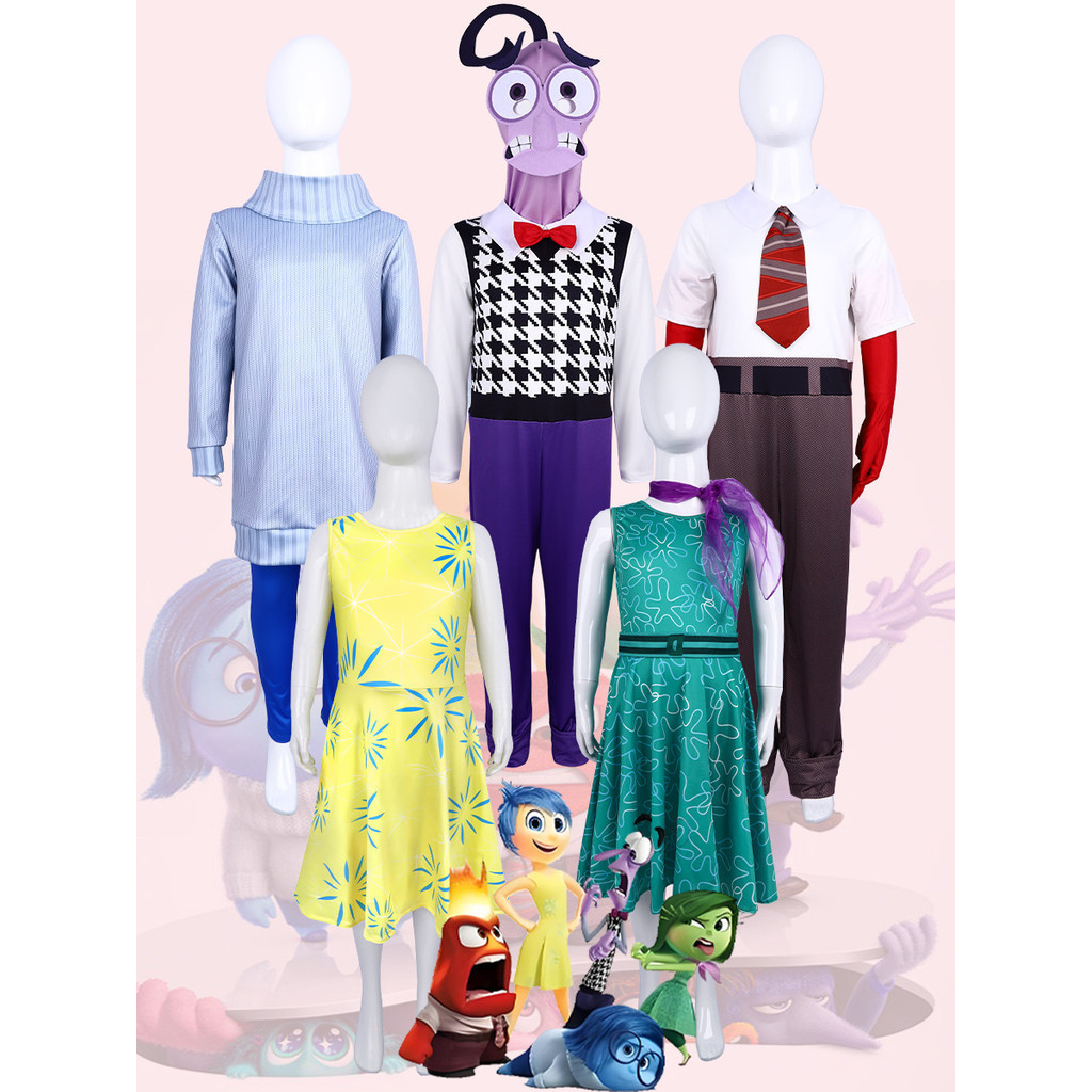 Inside Out 2 cosplay costume ชุดคอสเพลย์ ภายใน ออก2 สําหรับการแสดงบนเวทีฮาโลวีน