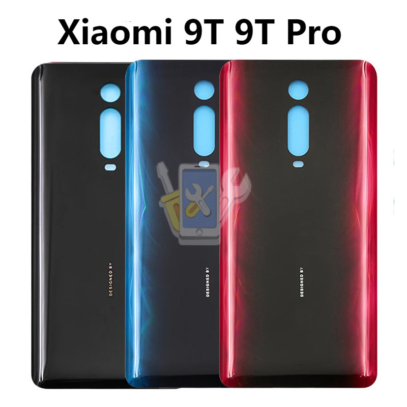 เหมาะสำหรับ Xiaomi MI9T ฝาครอบแบตเตอรี่ Mi 9T / PRO การเปลี่ยนเคสกระจกด้านหลัง