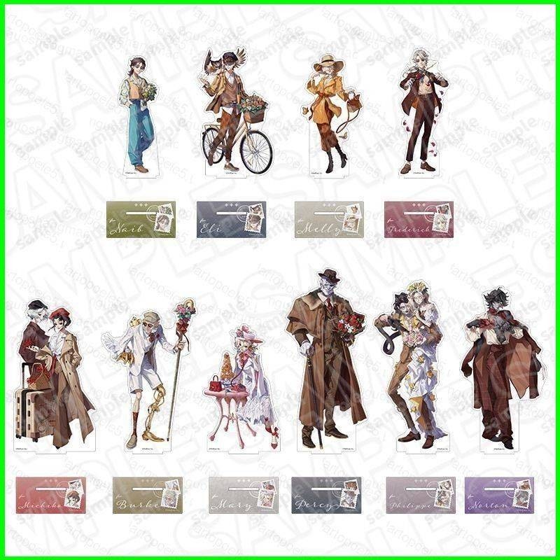 Identity V วันวาเลนไทน์ badge วัสดุอะคริลิคป้าย UP อะนิเมะรูปของเล่นขาตั้งแผ่นผู้ถือ