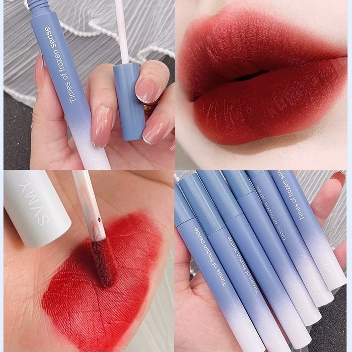 LD shop ลิปสติก ลิปทินท์ ลิปไม่ติดแมส เนื้อแมตต์ เนื้อแมตต์กํามะหยี่ ลิปลิปเนื้อเวลเวทC1066