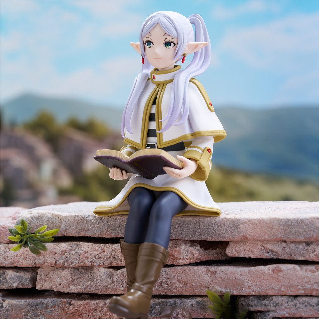 Frieren: Beyond Journeys End Frieren Model Fern Doll เครื่องประดับน่ารัก Elf Hand Office