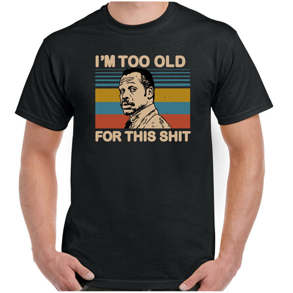 เสื้อยืดลายน่ารักDanny Glover และ Mel Gibson สำหรับผู้ชาย