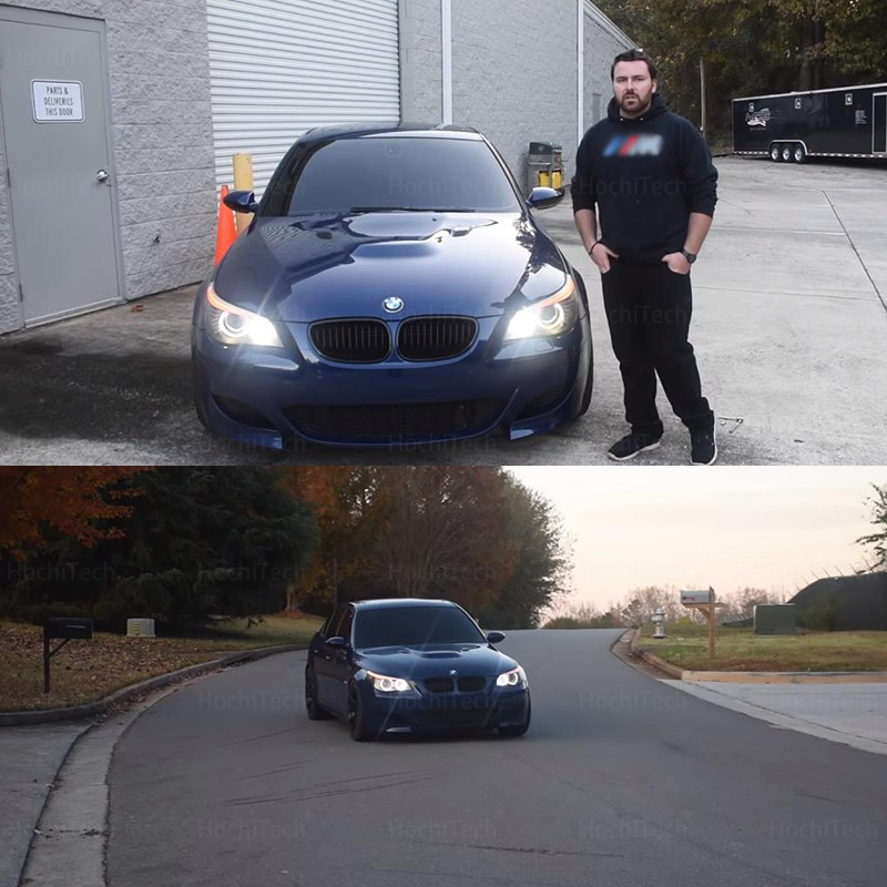 สีสัน Bright 20W LED Angel Eye Marker หลอดไฟสําหรับ BMW E87 E39 M5 E60 E61 E63 E64 M6 E65 E66 E83 X3 E53 X5 2000-2008 - รูปที่ 2