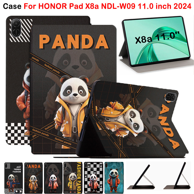 สําหรับ HONOR Pad X8a NDL-W09 11.0 นิ้ว 2024 คุณภาพสูง PU หนังฝาครอบ HONOR Pad X8a NDL-W09 2024 11.0