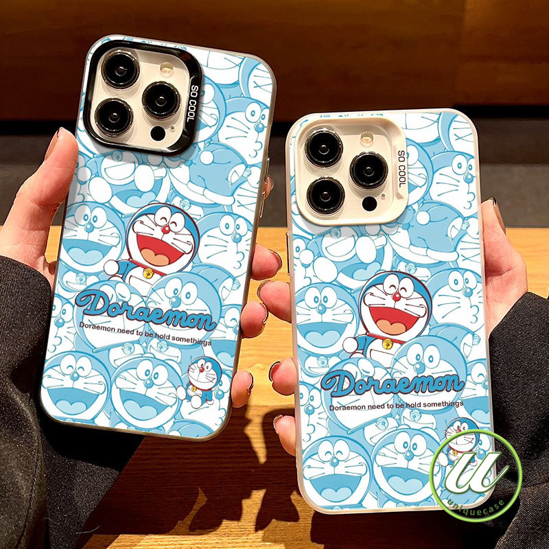 การ์ตูนเต็มจอน่ารักโดราเอมอน เคส Samsung A55 A05s A15 A24 A12 A02s A34 A30s A54 A53 A11 A32 A03 A14 A05 A13 A03s A30