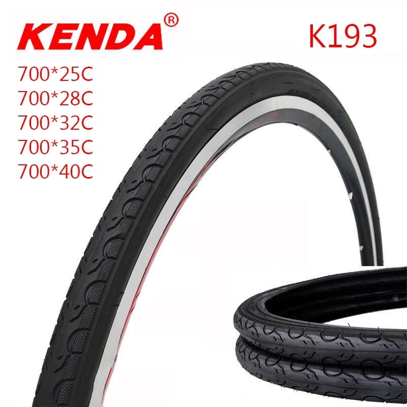 KENDA 700C MTB จักรยาน Tyres Ultralight K193 จักรยานยาง 700*25C 28C 32C 35C 40CBicicleta Tyres Clincher ขี่จักรยาน