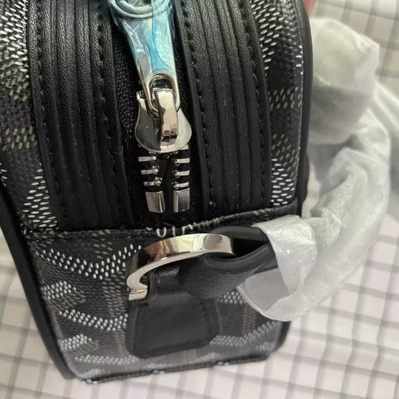 CINVAI&KROZE กระเป๋าสะพายไหล่สไตล์เรโทร กระเป๋าสะพายข้างพิมพ์ตัวอักษรสำหรับการเดินทาง - รูปที่ 5