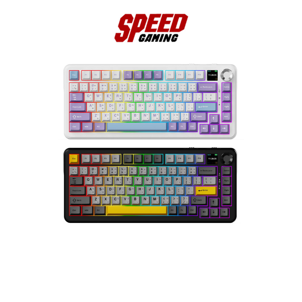 AJAZZ AK820 Max Plus (Mountain Mist / Starry Night) Maila Switch USB/2.4G/BT KEYBOARD(คีย์บอร์ด) | By Speed Gaming