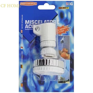 CF HOME หัวก๊อกเพิ่มแรงดันน้ำหมุนได้ 360 องศา Turbo Head Faucet Water ต่อกับหัวก๊อกซิงค์ ประหยัดน้ำ