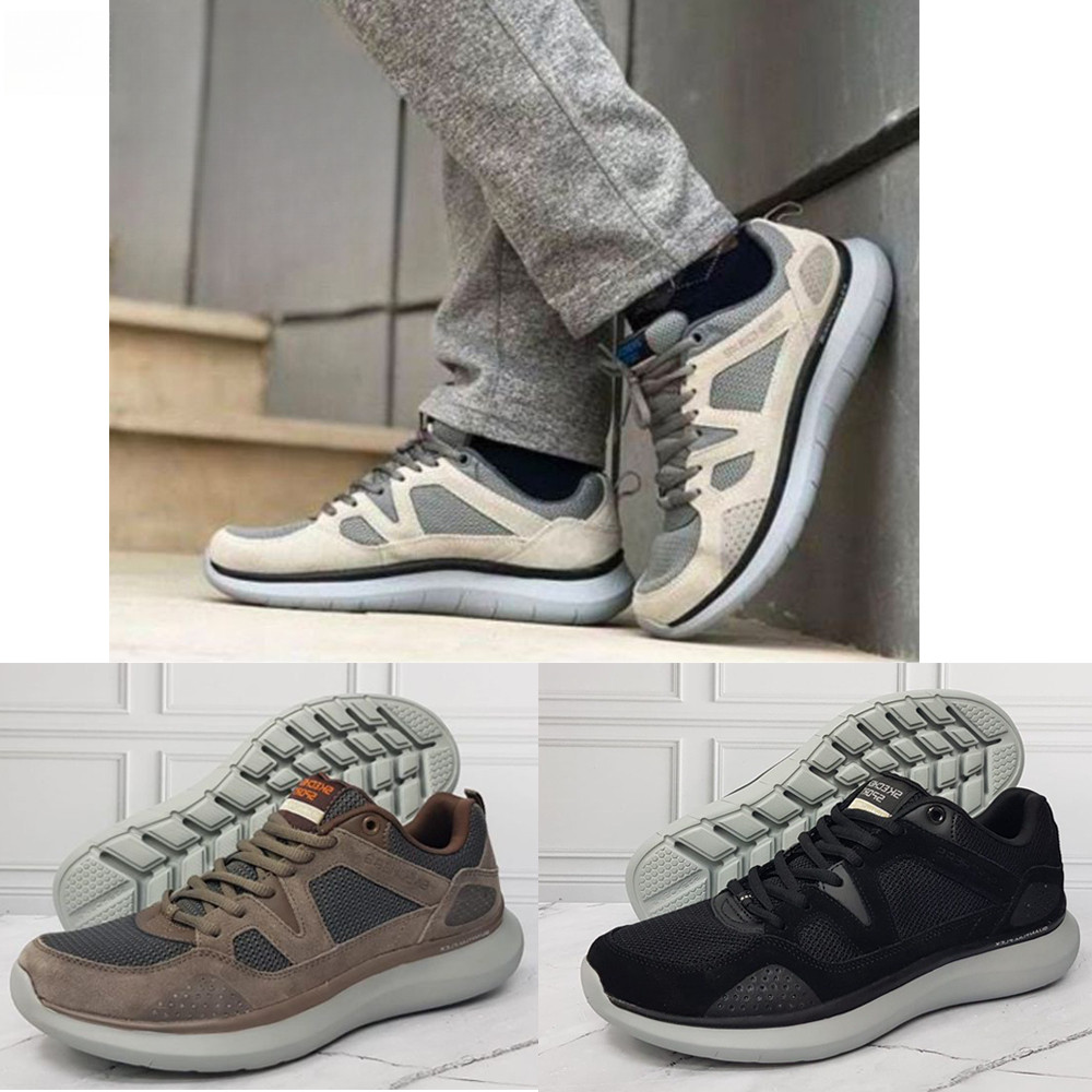 Skechers Country Walker Quantum Walker รองเท้าผู้ชาย Quantum flex รองเท้าผู้ชาย