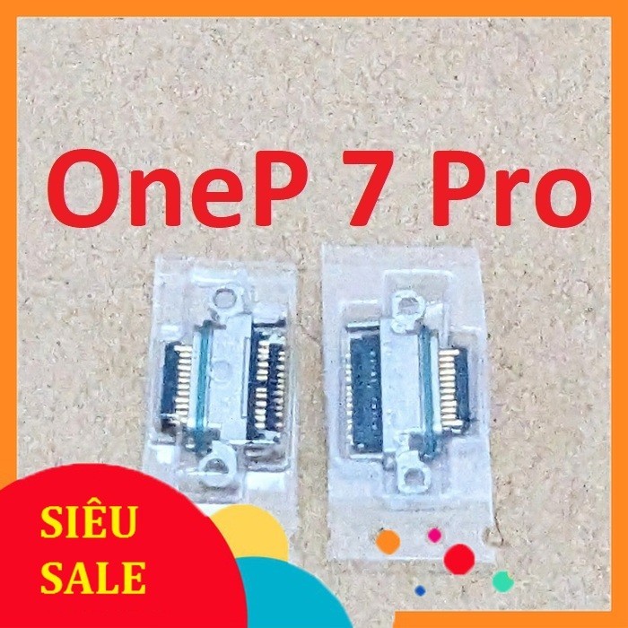 OnePlus 7 Pro Charger Port USB เมนบอร์ด (พินถอดได้) อะไหล่ทดแทน