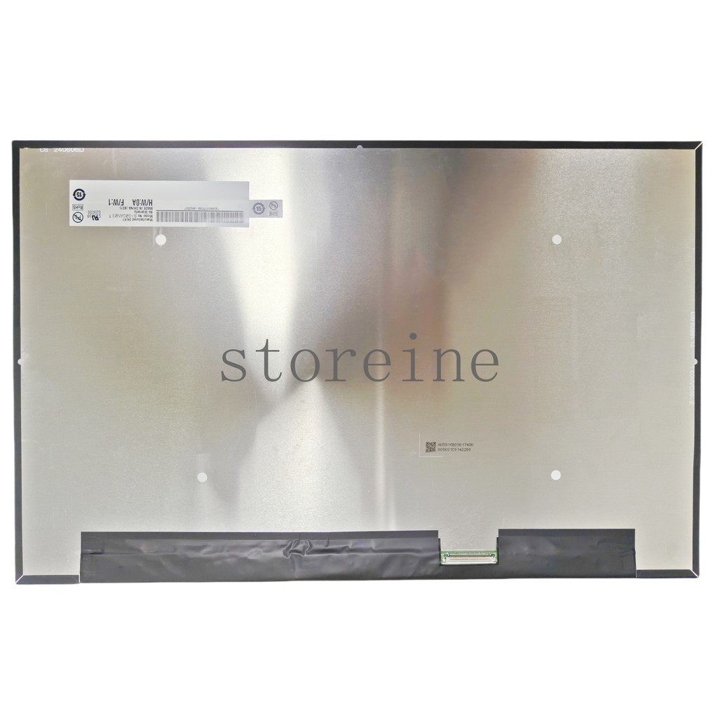 B160qan03.T 2560X1600 IPS 40 Pins 16 นิ้วแล็ปท็อปจอแสดงผล LCD Matrix