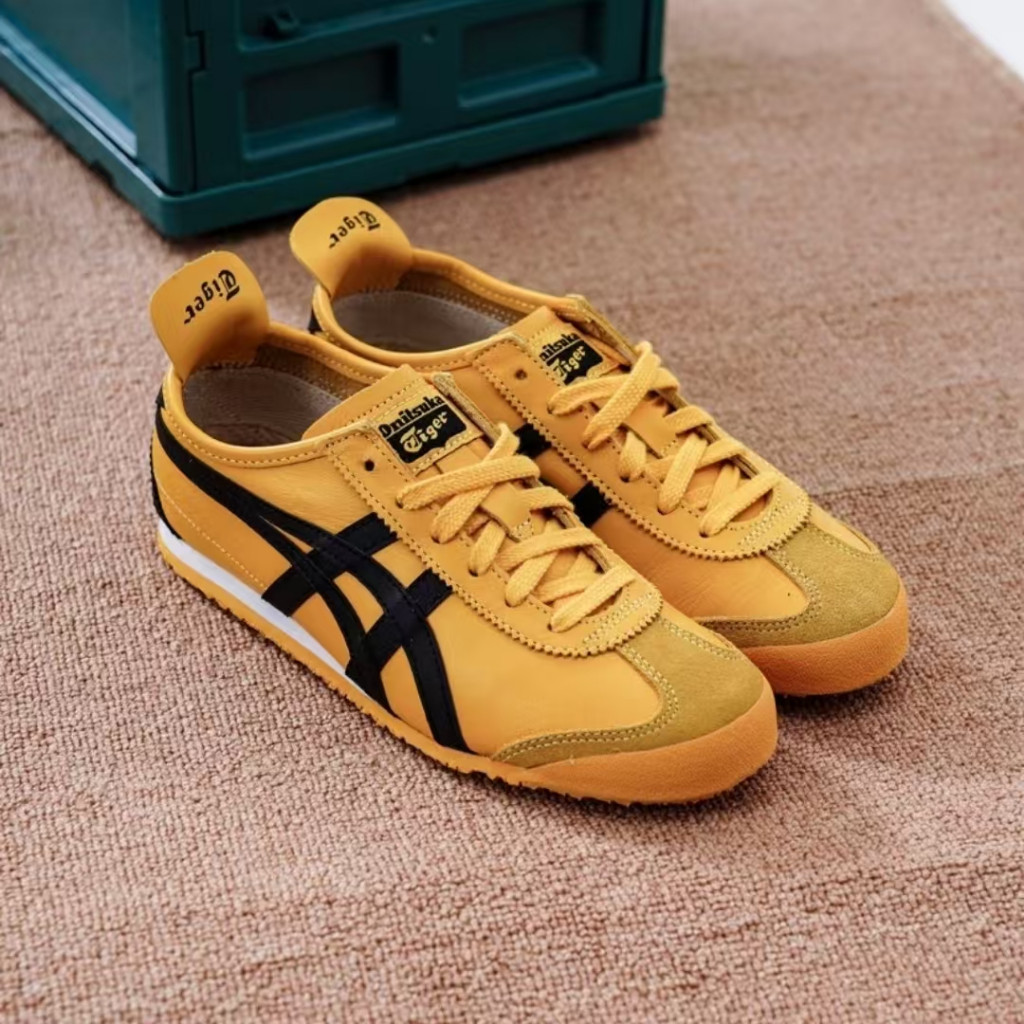 ❤️ของแท้ 100%❤️Onitsuka Tiger Mexico 66 รองเท้าลำลองพื้นนิ่ม ทันสมัยหลากหลาย สำหรับทั้งชายและหญิง