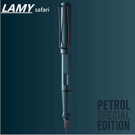 Ship Today28 สี LAMY Safari FOUNTAIN ปากกา Petrol Limited Edition Frosted Blue Grey เบนซิน Guel LAMY FOUNTAIN PEN