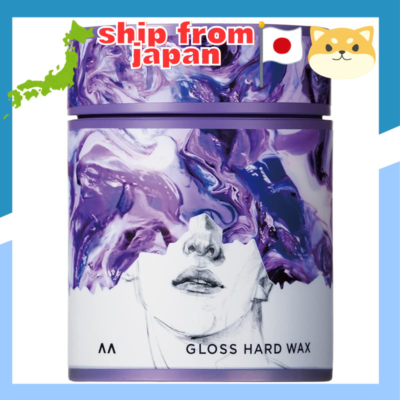 Gatsby THE DESIGNER Gloss Hard Wax [Hair Wax for Men] Shine × Hard