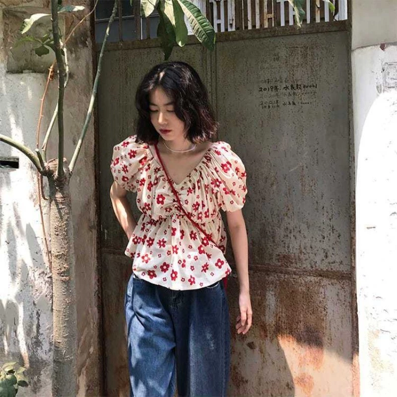 เสื้อเชิ้ตปกฮาวายแขนสั้นลายดอก ผ้าไหมอิตาลี thumbnail 6