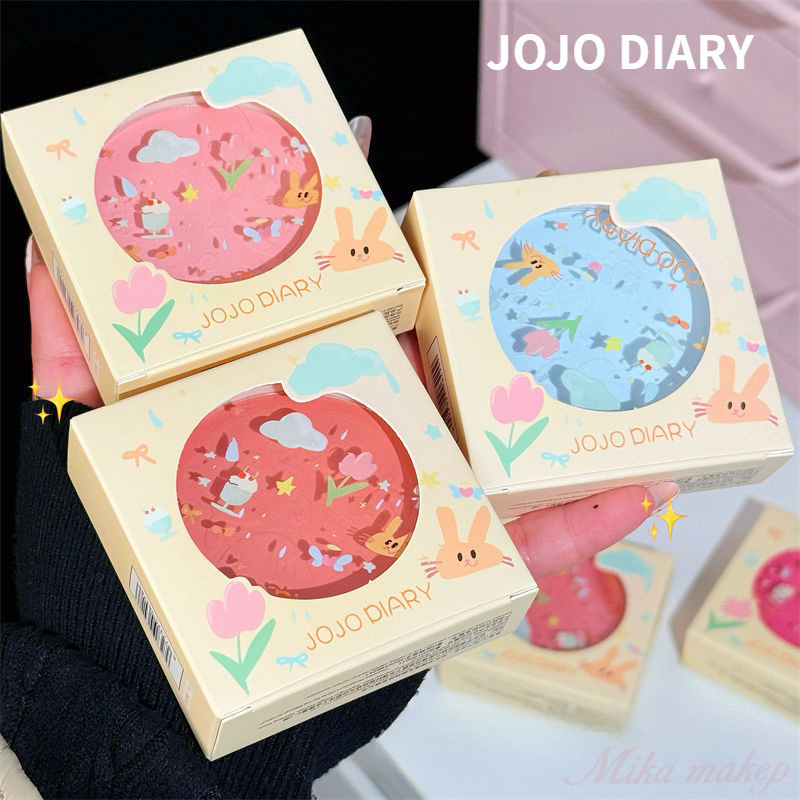 JOJO DIARY บลัชออน Vibe ความอิ่มตัวต่ำอ่อนโยน