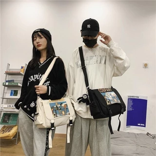 New Mens Nylon Bag Minimalist Casual Crossbody Bag