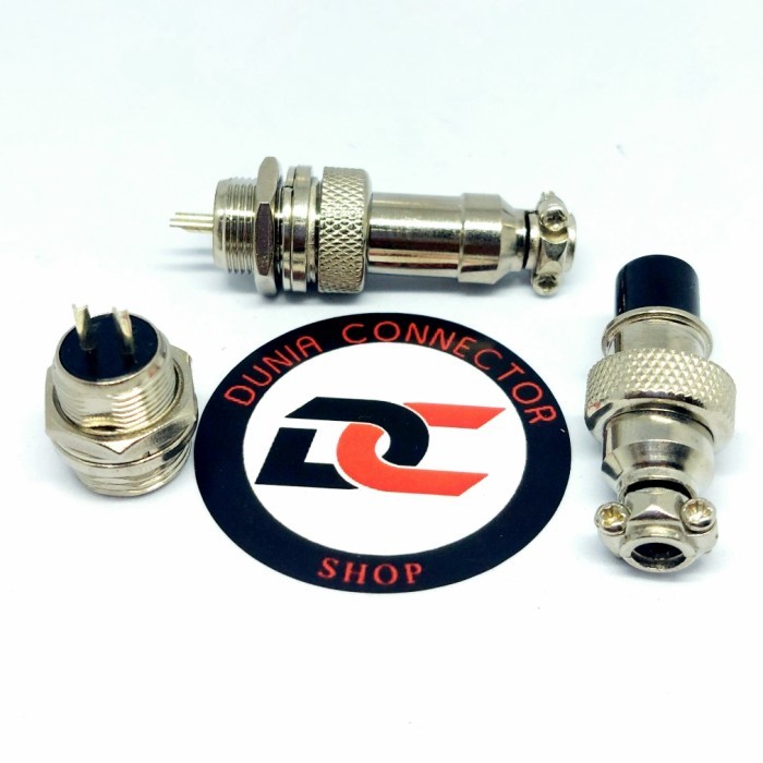 SMALL 2 PIN CB CONNECTOR 12MM