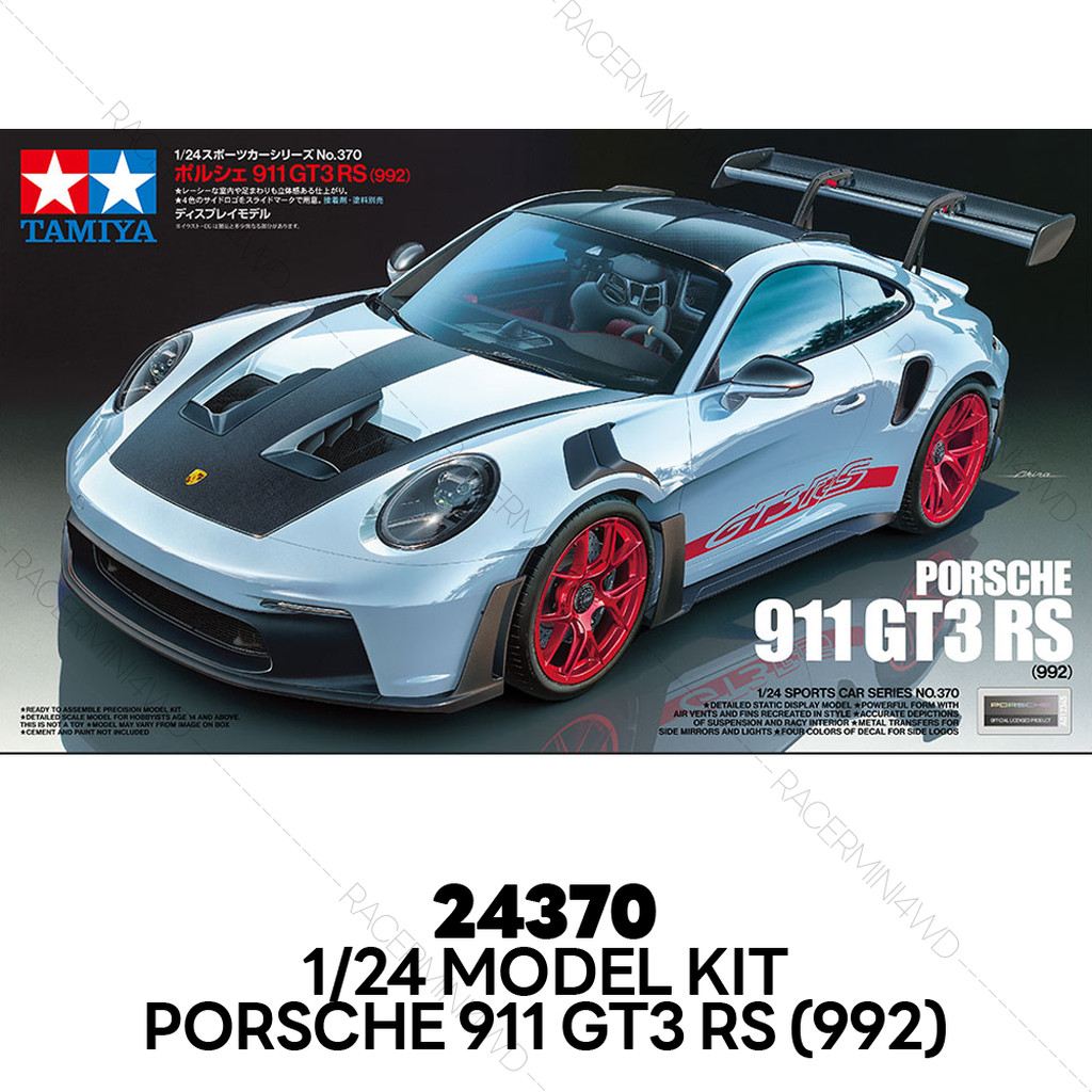 TAMIYA 24370 Model Kit 1/24 Porsche 911 GT3 RS (992)