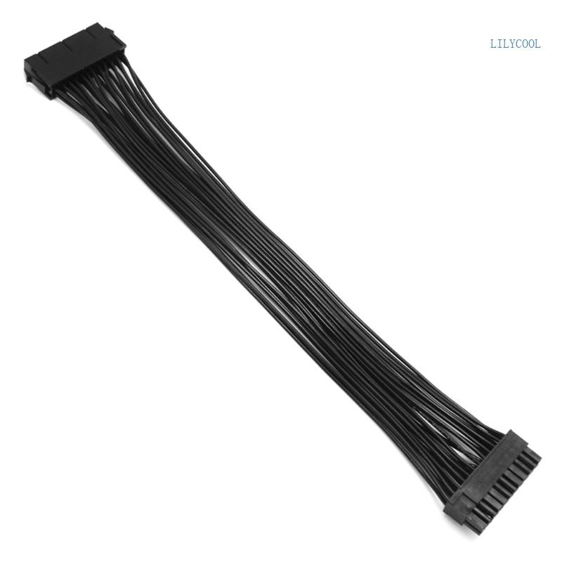 CH 24 pin ATX Power Extension Cable 24 pin ATX สําหรับ M ถึง 24 pin ATX F 18AWG สายไฟ