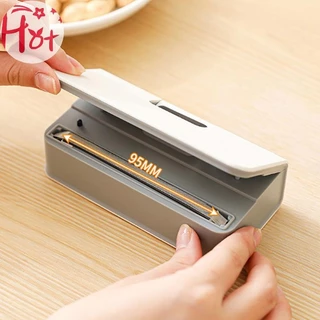 GE เครื่องซีลถุงพลาสติก2 ใน1ความร้อนความร้อนเครื่องปิดผนึกถุงแบบพกพาแพคเกจซีลหกจอแสดงผลหน้าจอพลังงานเครื่องปิดผนึกความร้อนสี่เหลี่ย