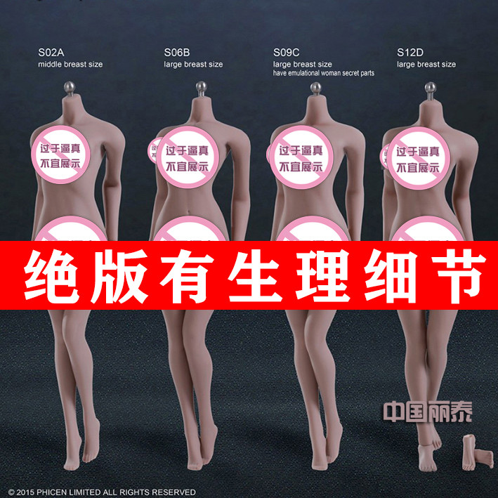 [Boutique] Ready Stock TBLeague 1/6 Steel Bone Encapsulated Movable Body S36 S38 S39 S46 S52 Sketch 