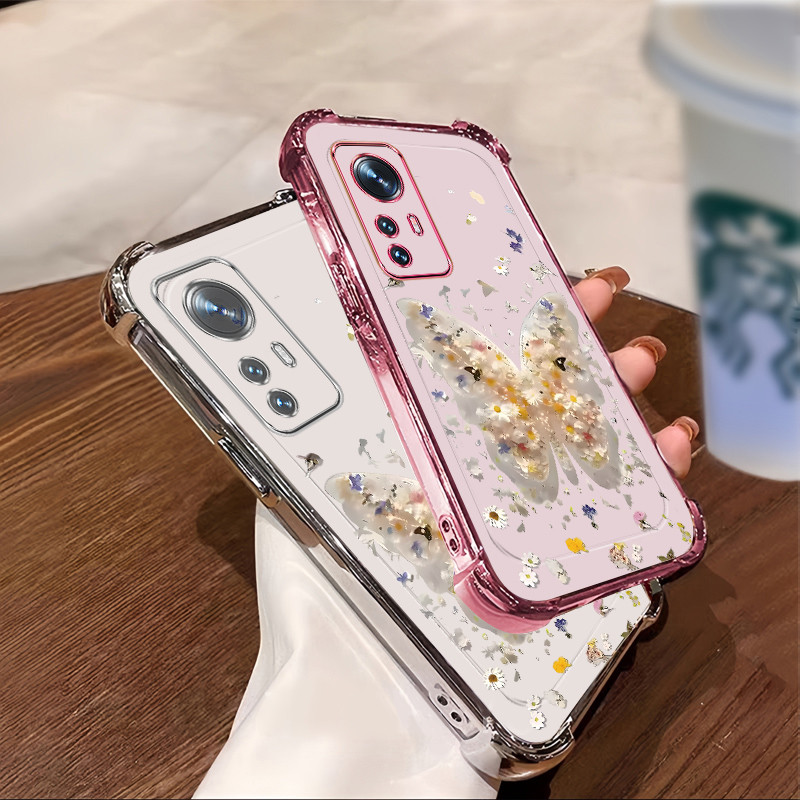 ปลอก Xiaomi 12T 12T 3T 13T Pro เคสโทรศัพท์สําหรับซิลิโคนใหม่สี่มุมป้องกันการตก gh