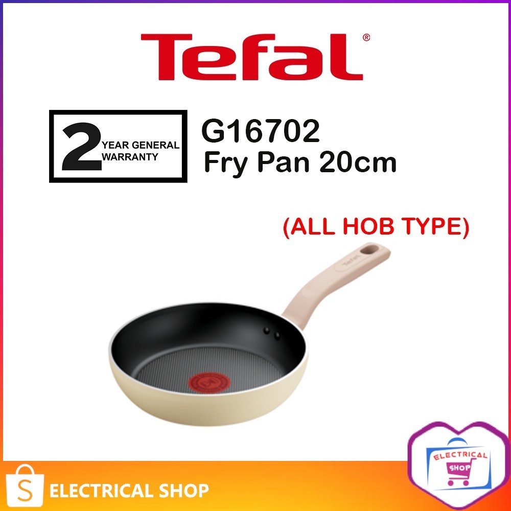 Tefal Daisy Fry Pan ( All Hobs ) 20cm G1670224 / 24ซม. G1670424 / 28ซม. ก1670624 / กระทะ 28ซม. G1671