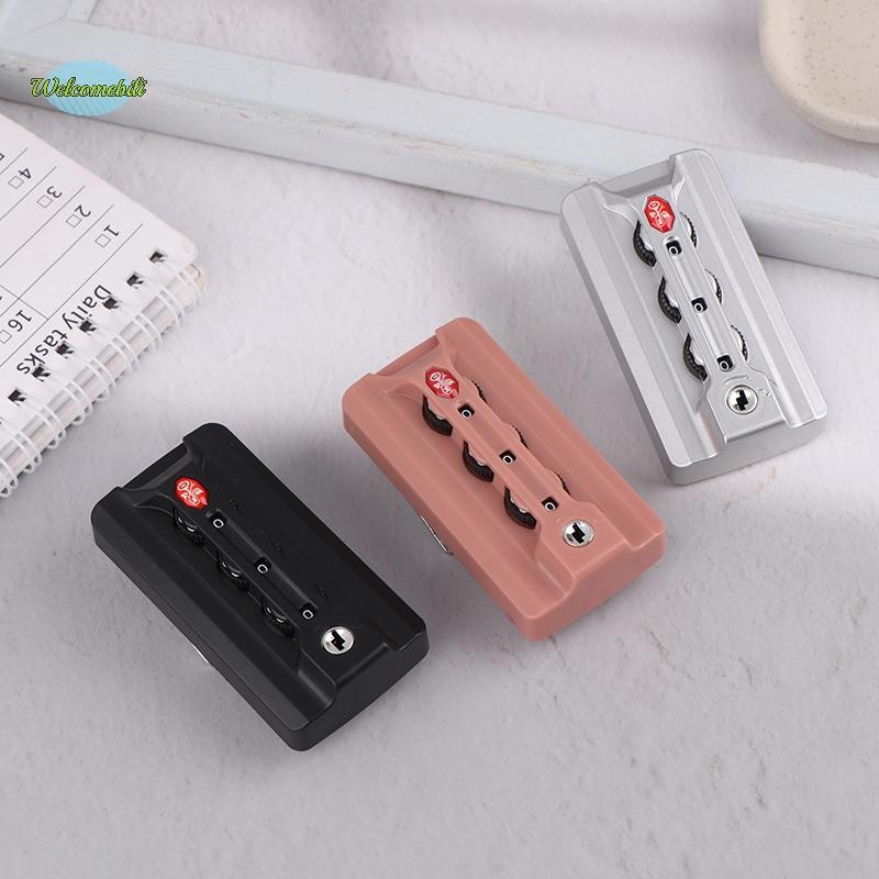 [Welcomebili] สําหรับ 065C Customs ล็อคช่องกระเป๋าเดินทางรหัสล็อคหัวเข็มขัดรถเข็นกระเป๋าเดินทาง Anti-Theft เปลี่ยนรหัสล็อคใหม่