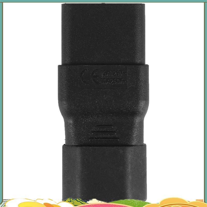 Pdu UPS Power IEC ชาย C14 ถึงหญิง C19 อะแดปเตอร์ IEC C19 ถึง C14 Connector