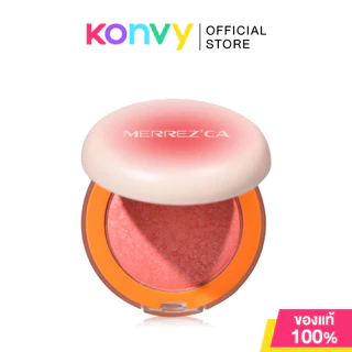 Merrezca Turn On Blush 9g เมอร์เรซกา บลัชออนเนื้อชิมเมอร์